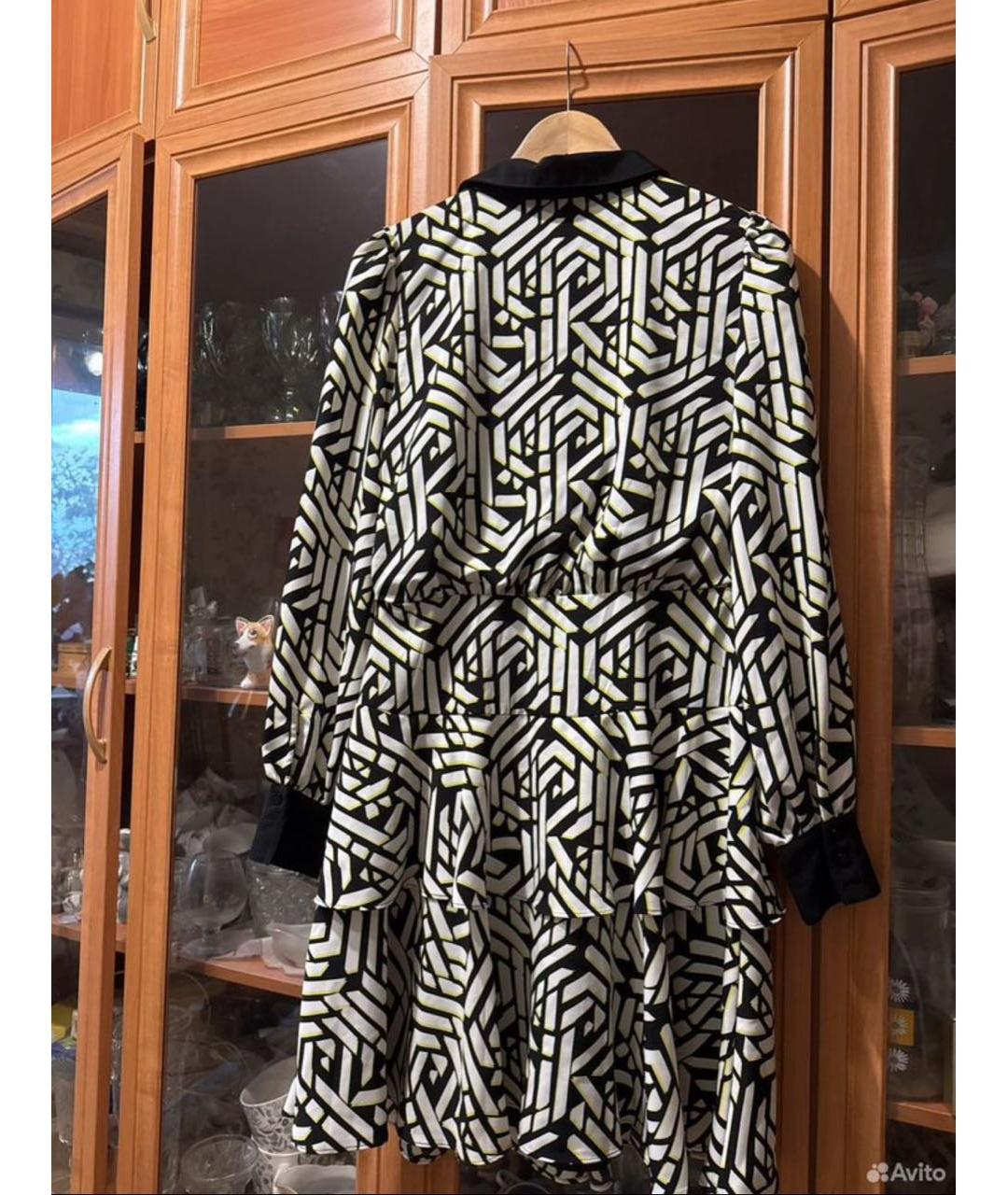 KARL LAGERFELD Черное полиэстеровое коктейльное платье, фото 2