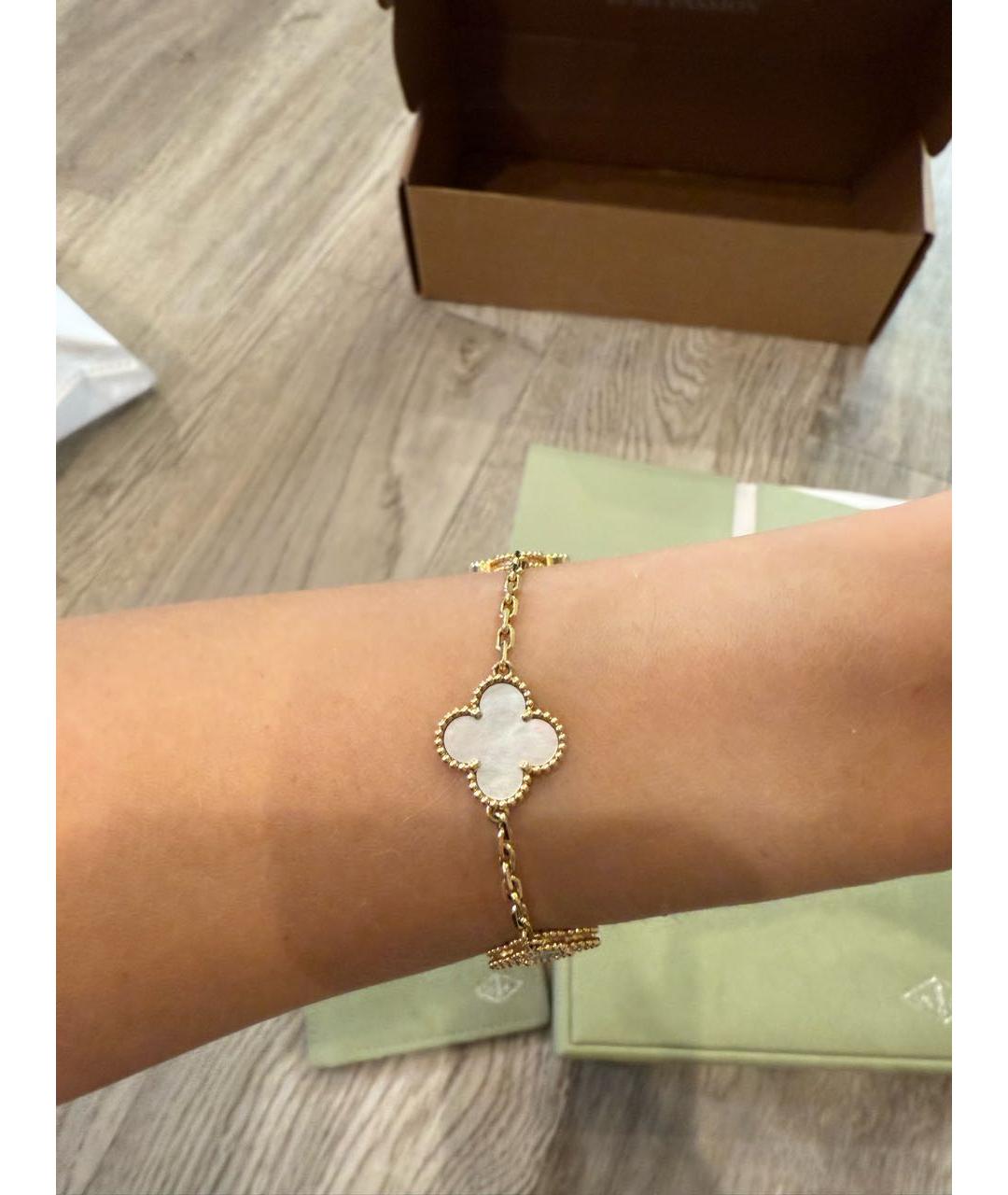 VAN CLEEF & ARPELS Золотой браслет из желтого золота, фото 4