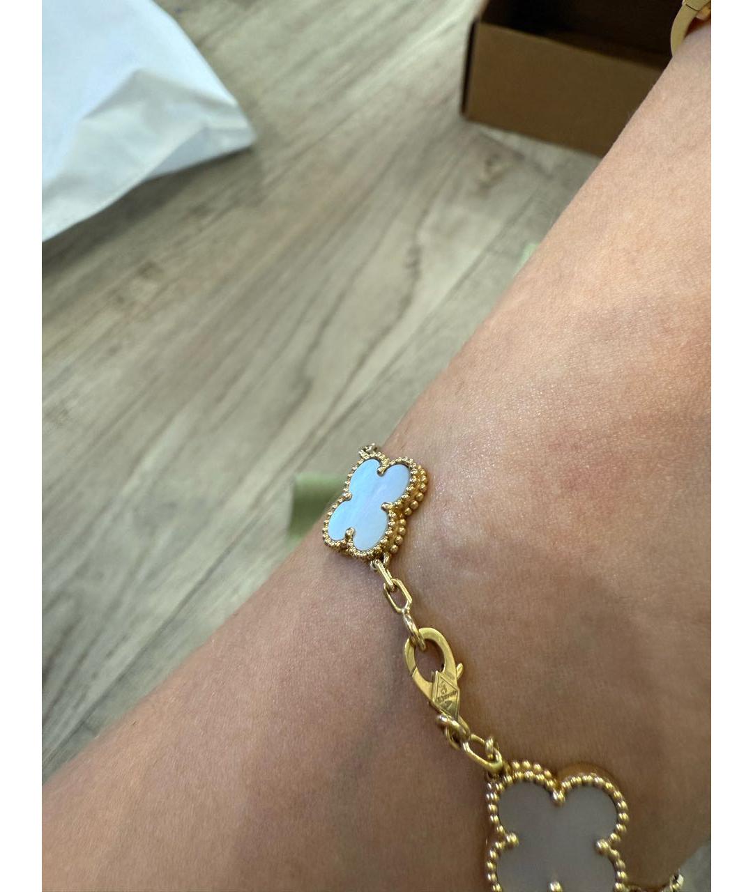 VAN CLEEF & ARPELS Золотой браслет из желтого золота, фото 6