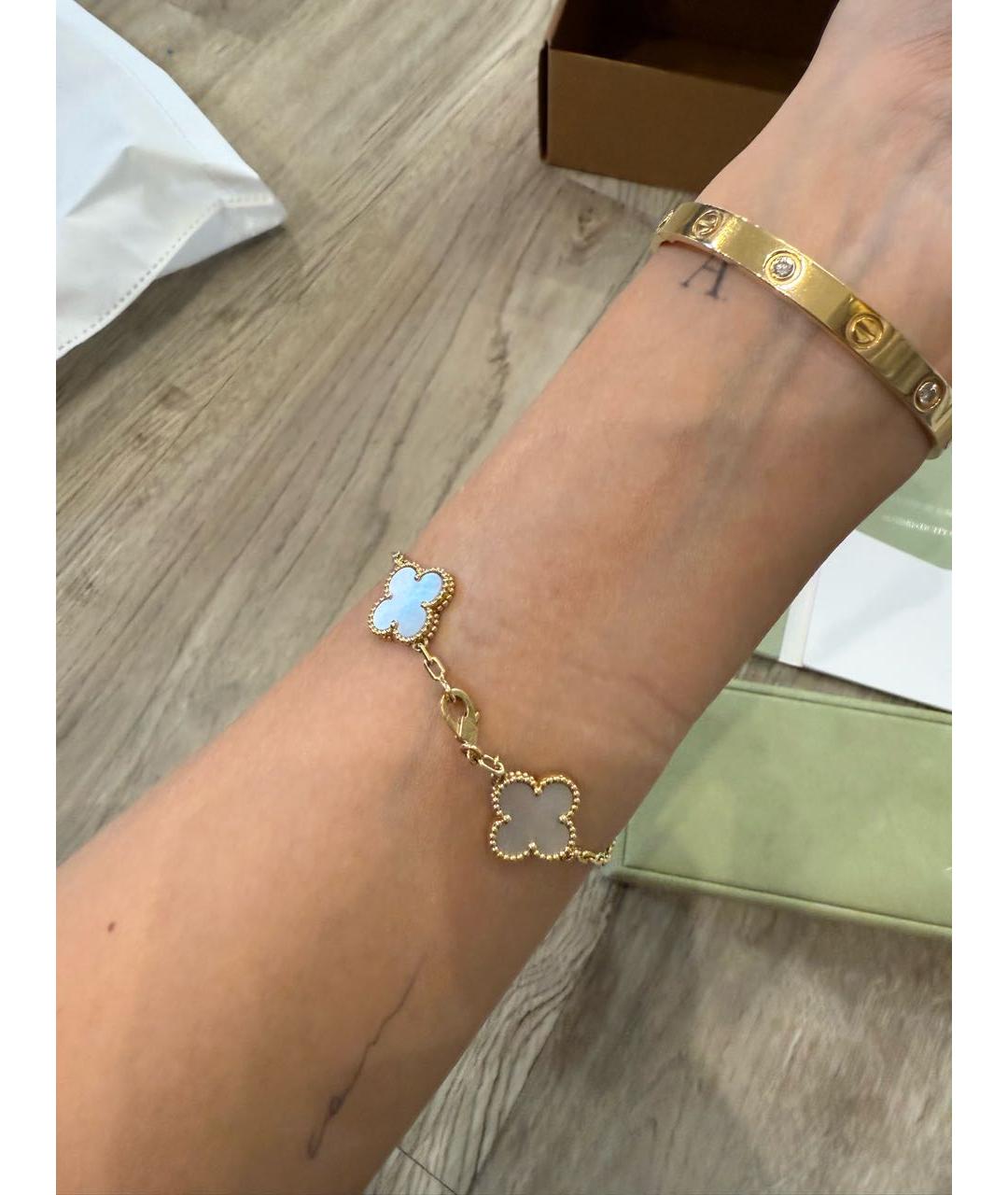 VAN CLEEF & ARPELS Золотой браслет из желтого золота, фото 5