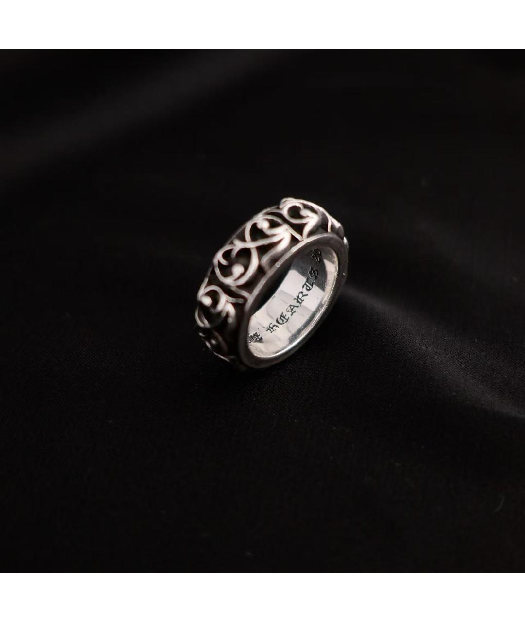 CHROME HEARTS Серебряное серебряное кольцо, фото 5