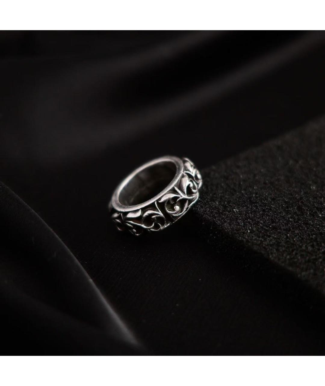 CHROME HEARTS Серебряное серебряное кольцо, фото 6