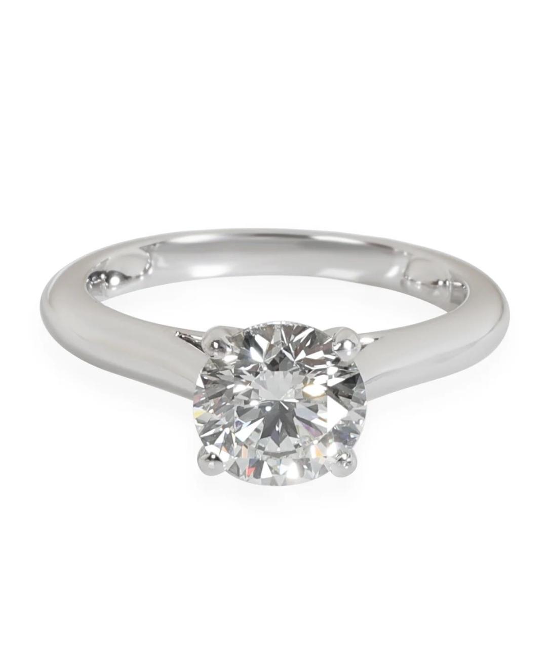 CARTIER Серебряное платиновое кольцо, фото 5