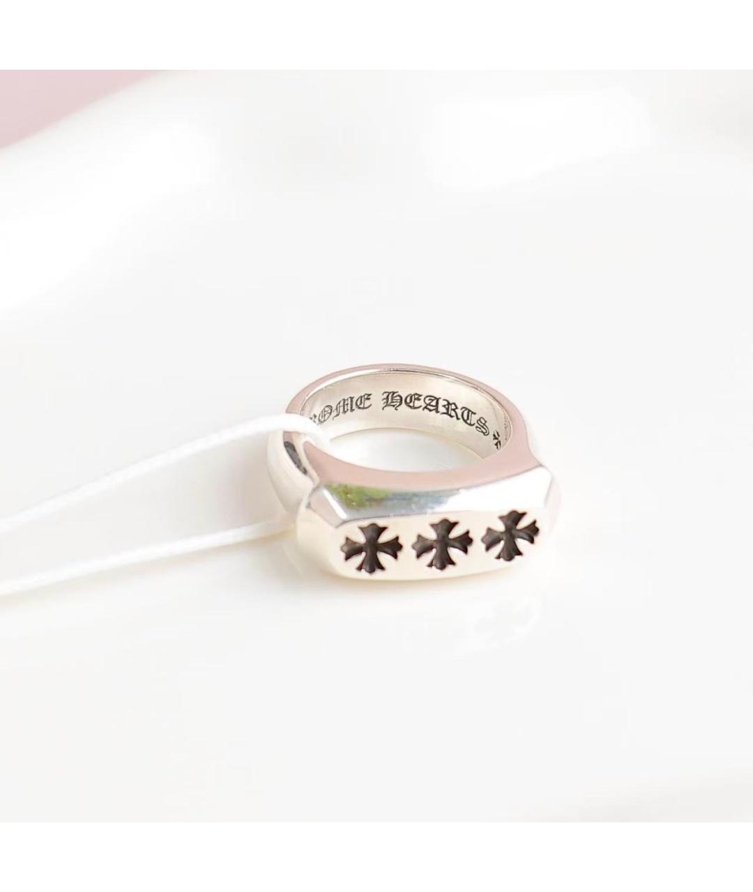CHROME HEARTS Серебряное серебряное кольцо, фото 6