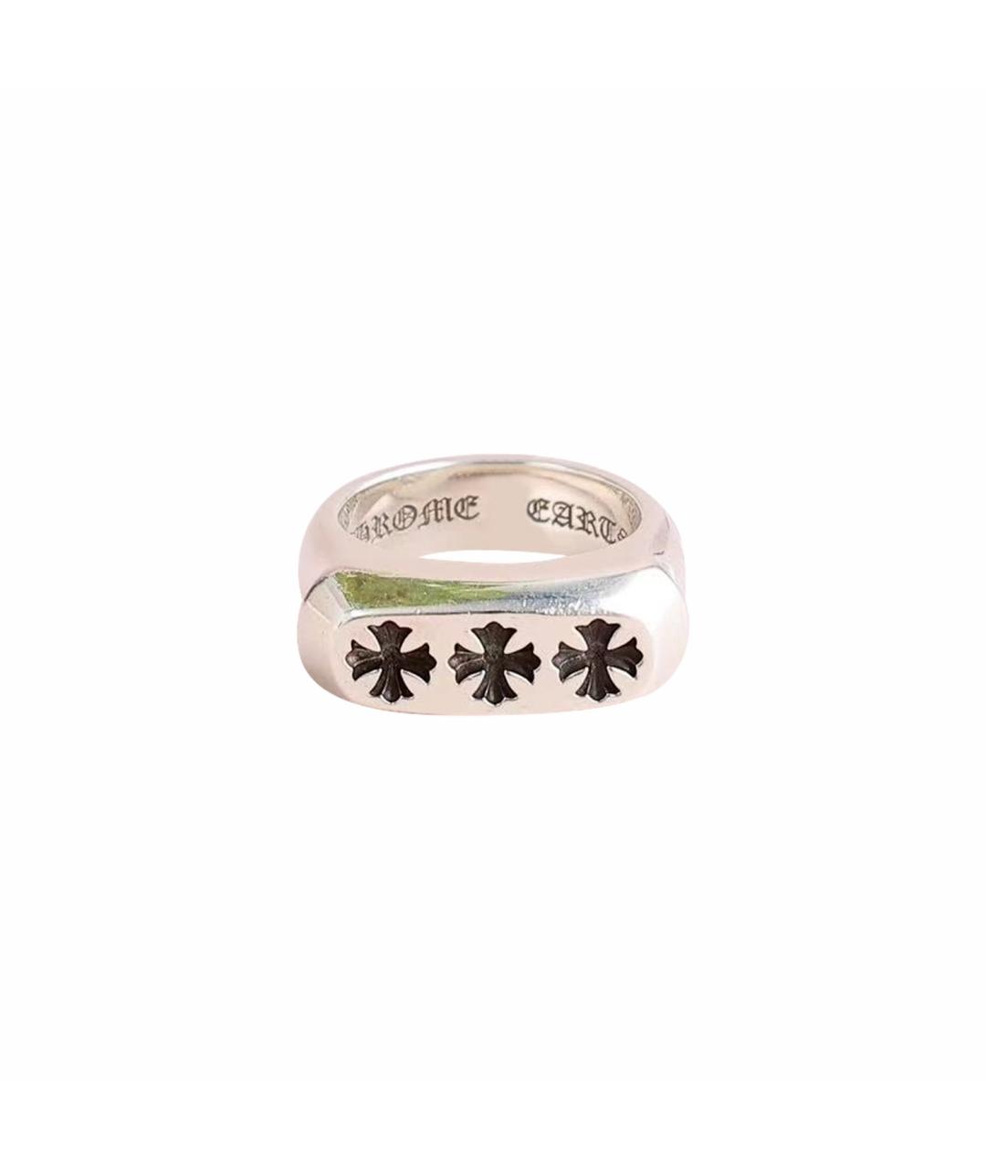 CHROME HEARTS Серебряное серебряное кольцо, фото 1