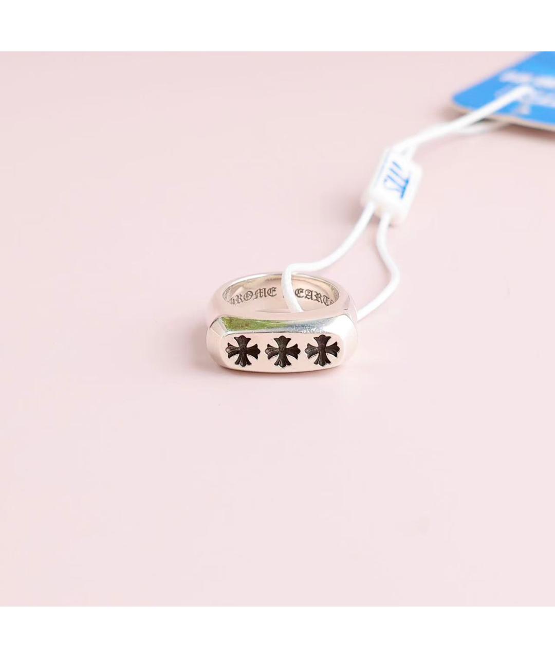 CHROME HEARTS Серебряное серебряное кольцо, фото 2