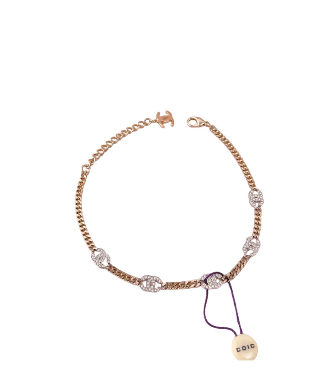 CHANEL Золотое колье, фото 7