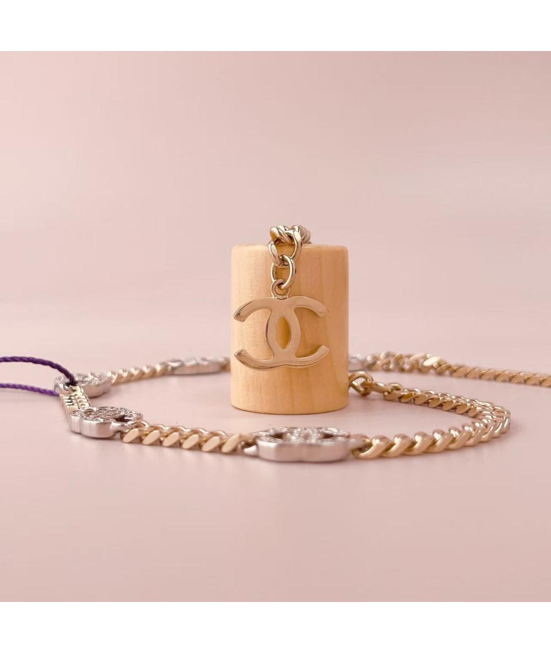 CHANEL Золотое колье, фото 4