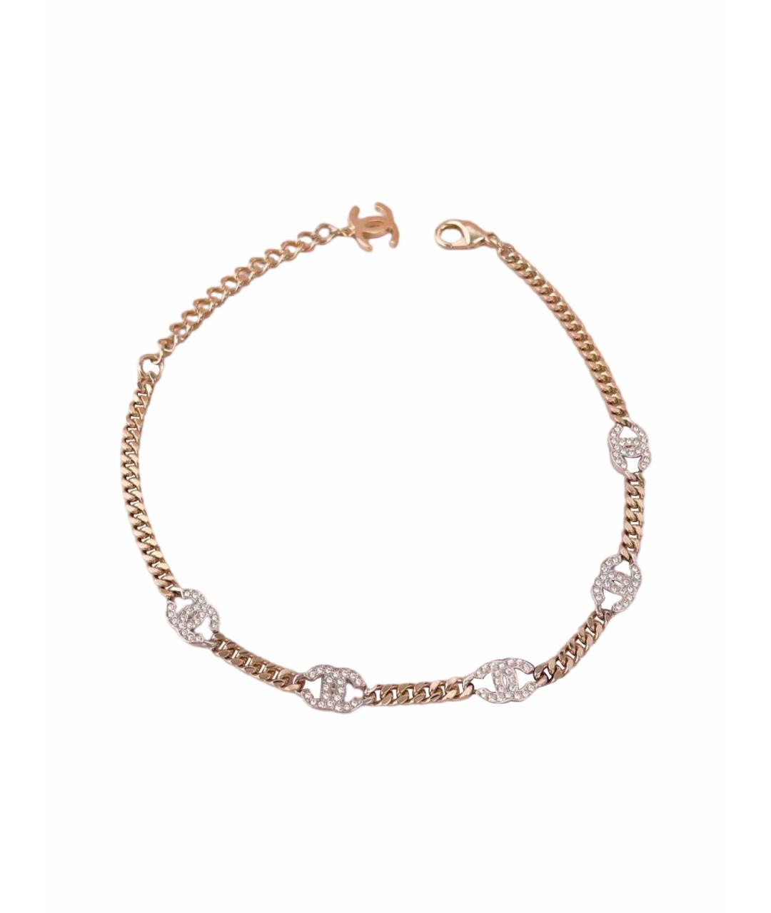 CHANEL Золотое колье, фото 1