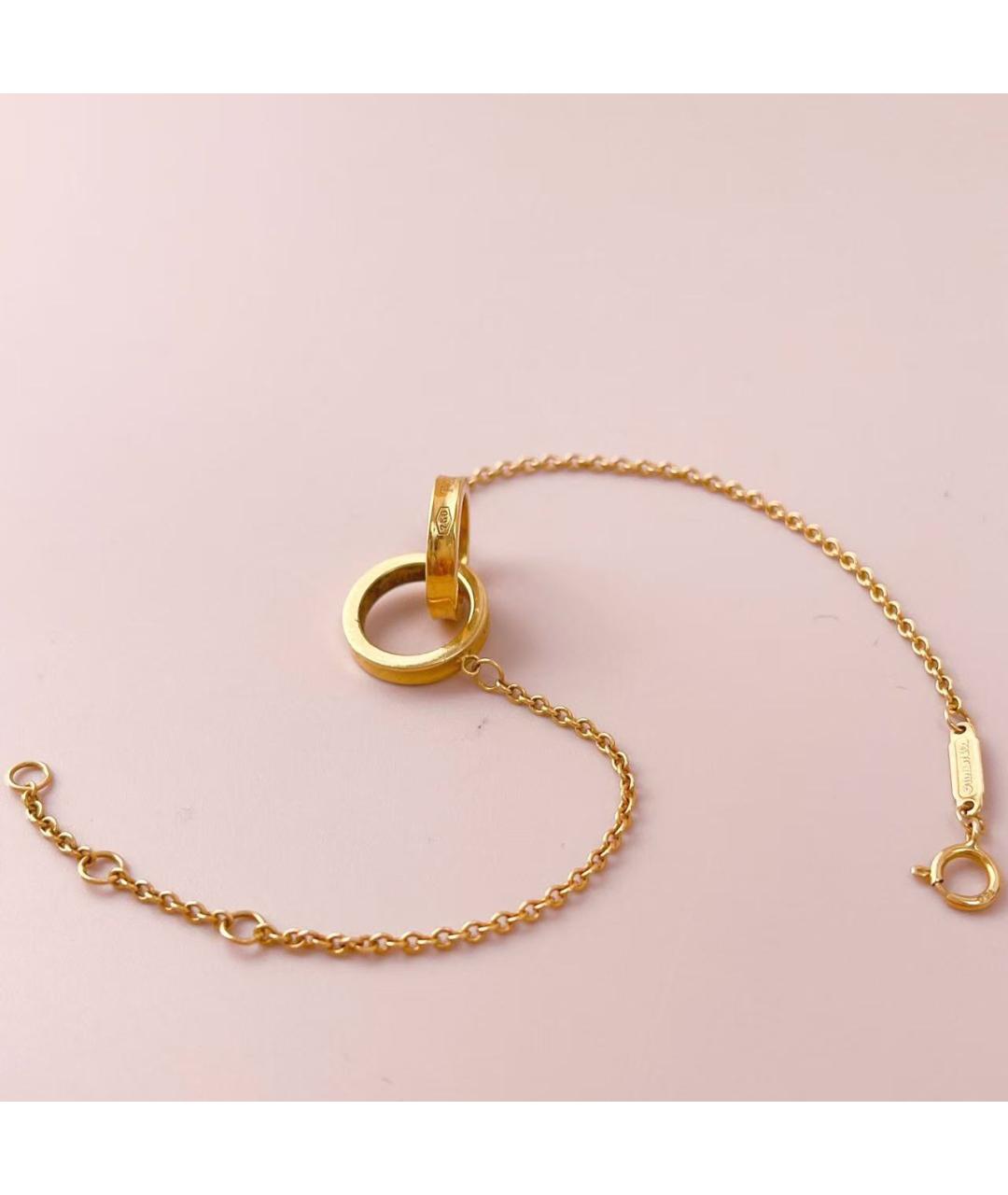 TIFFANY&CO Золотые запонки из желтого золота, фото 3