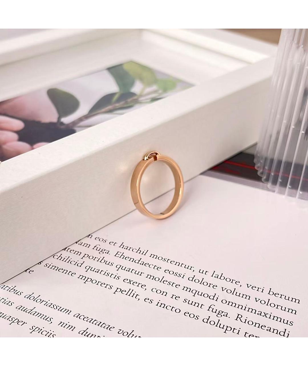 CHAUMET Золотое кольцо из розового золота, фото 4
