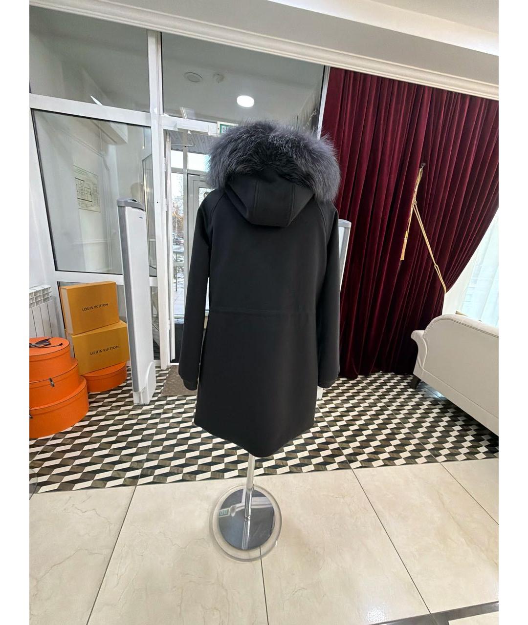 LORO PIANA Антрацитовая кашемировая парка, фото 2