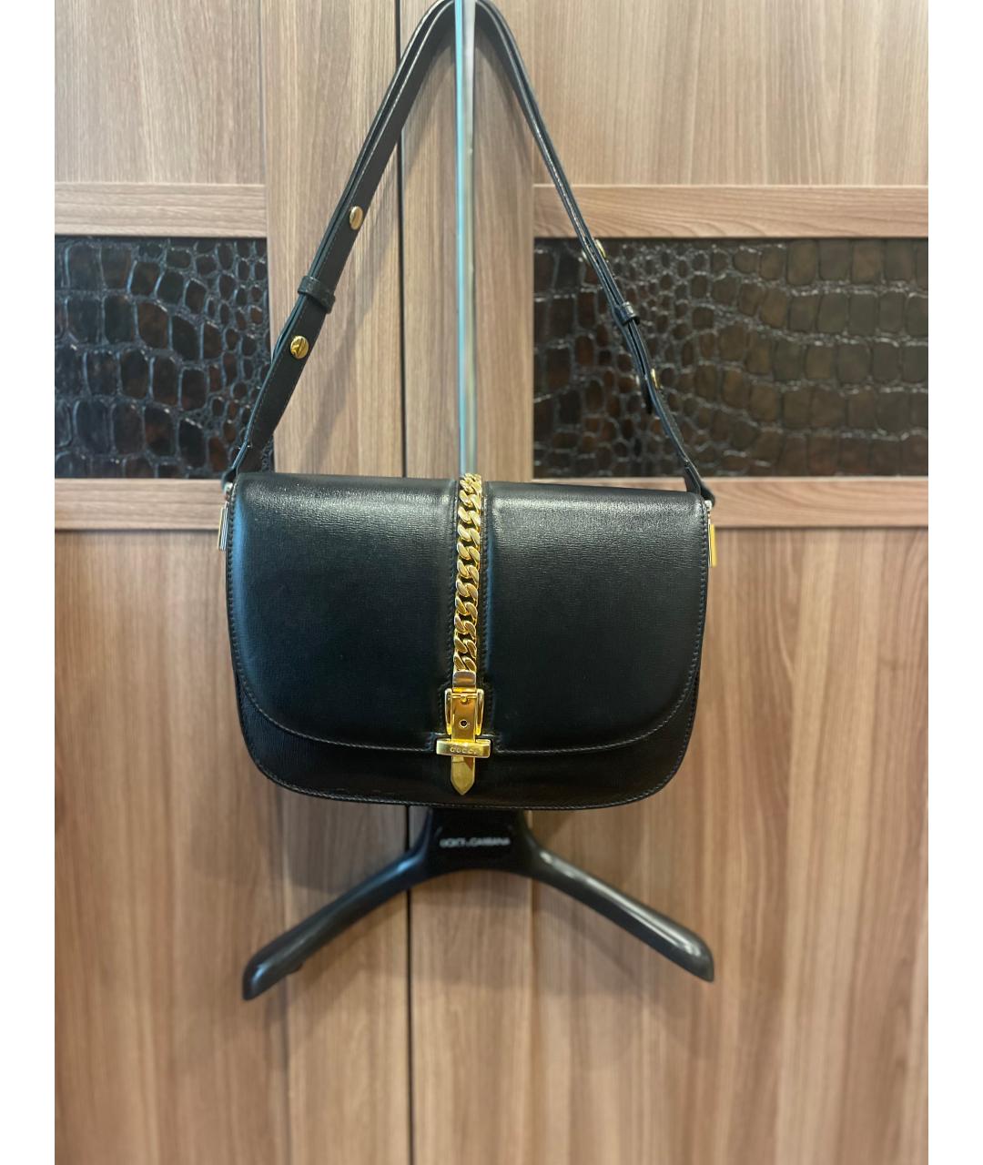 GUCCI Кожаная сумка с короткими ручками, фото 2
