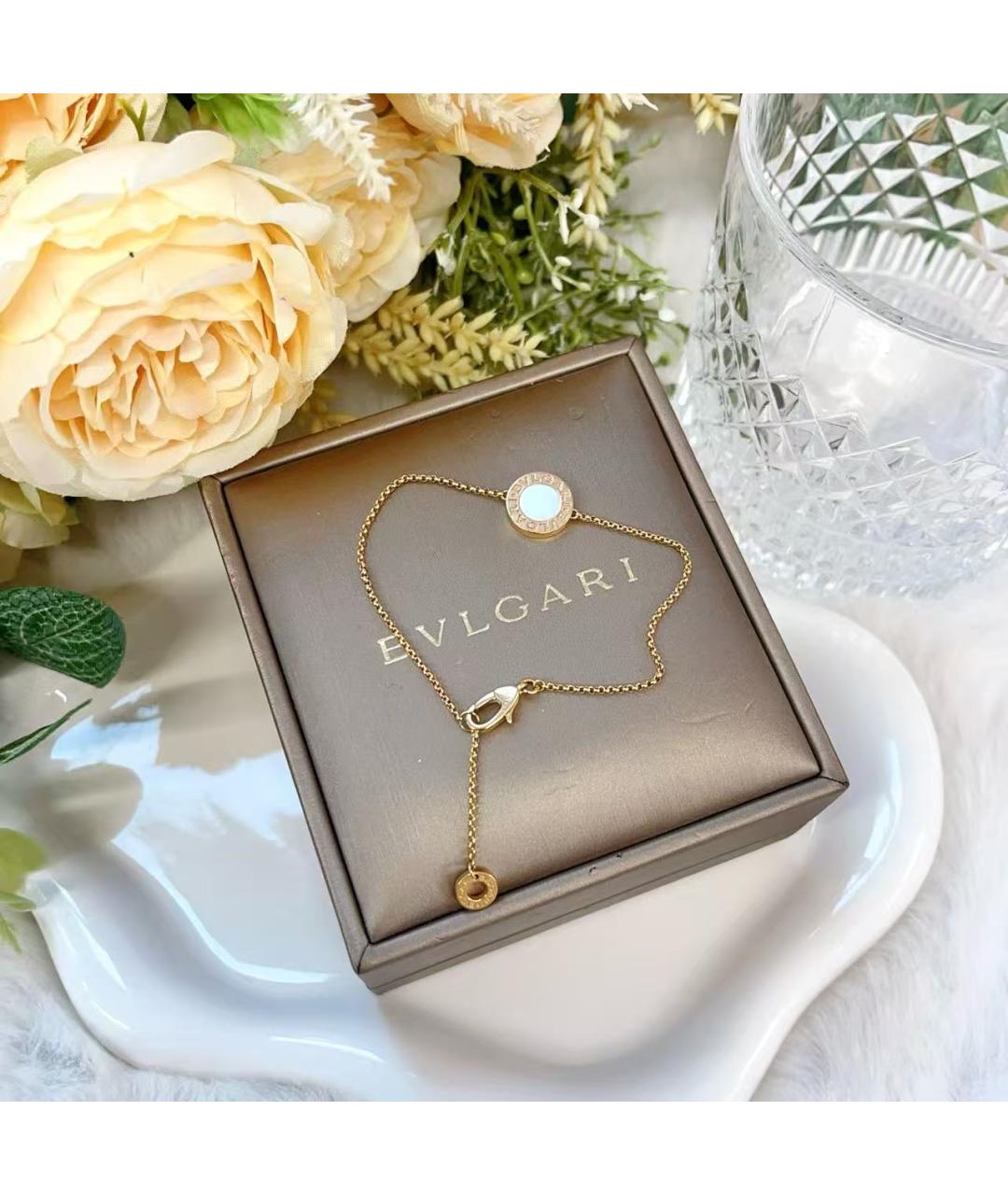 BVLGARI Золотые запонки из желтого золота, фото 4