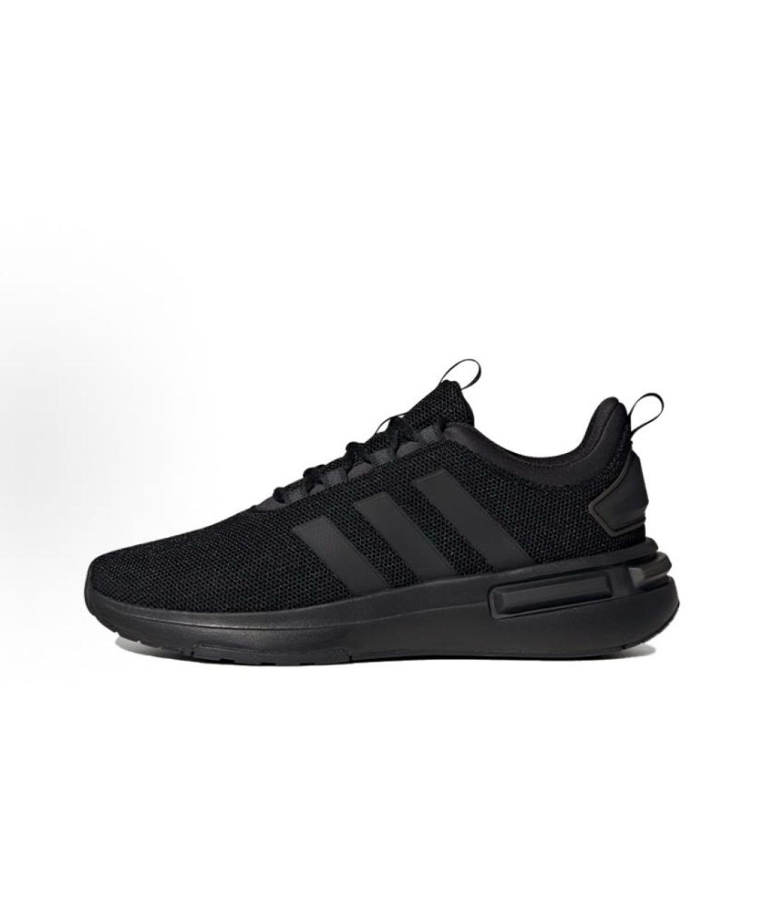 ADIDAS Черные текстильные низкие кроссовки / кеды, фото 2