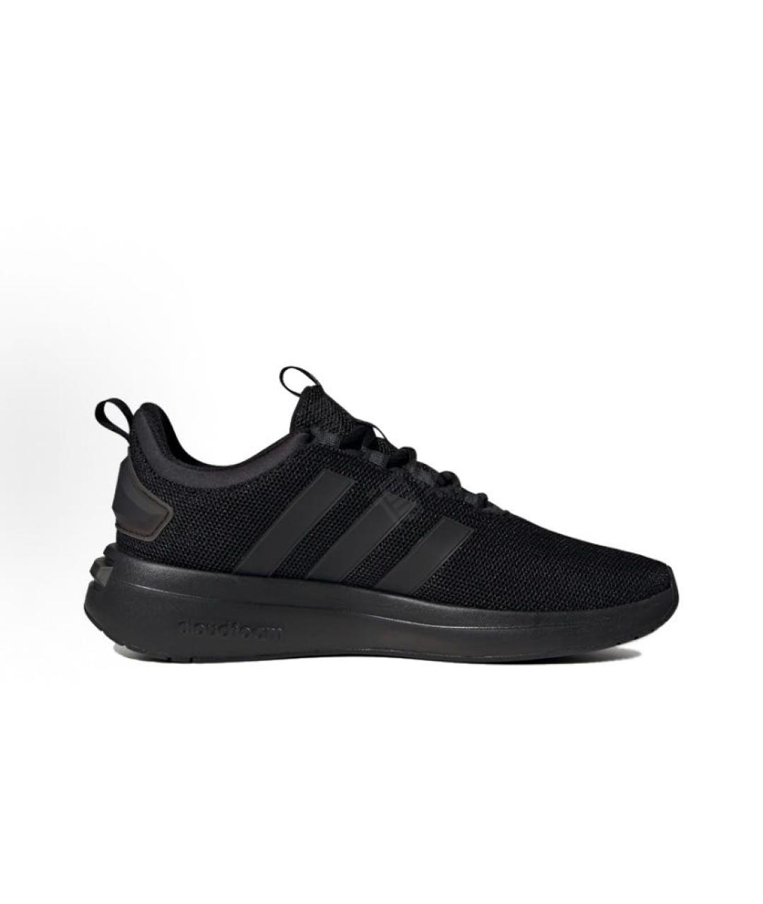 ADIDAS Черные текстильные низкие кроссовки / кеды, фото 3