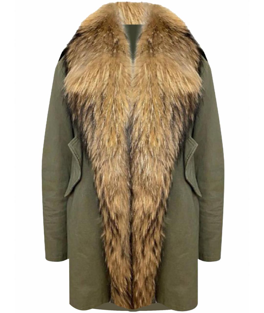 FORTE COUTURE Хаки парка, фото 1