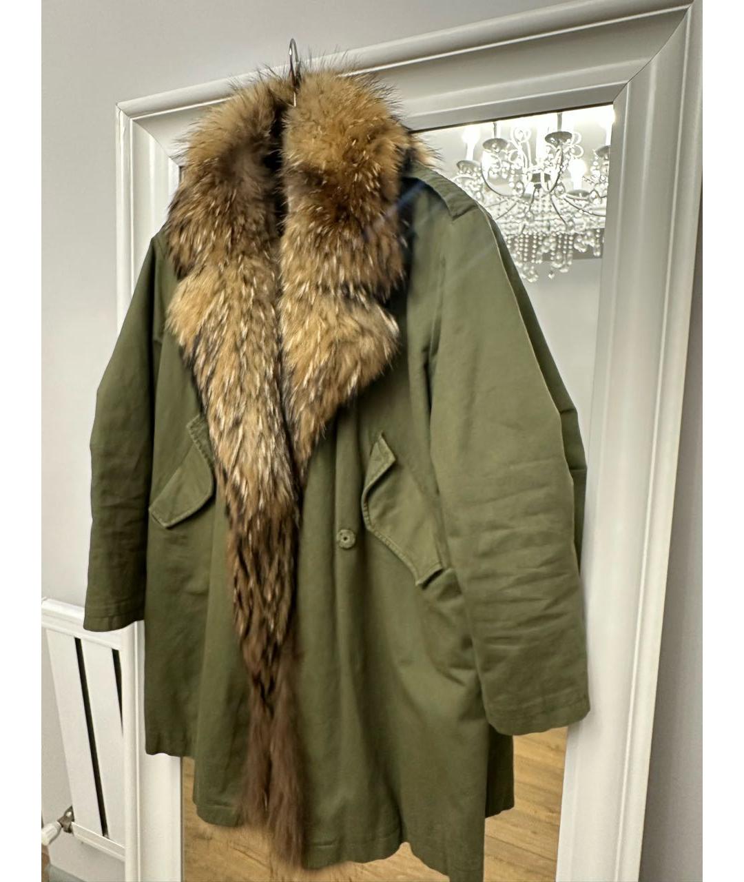 FORTE COUTURE Хаки парка, фото 3