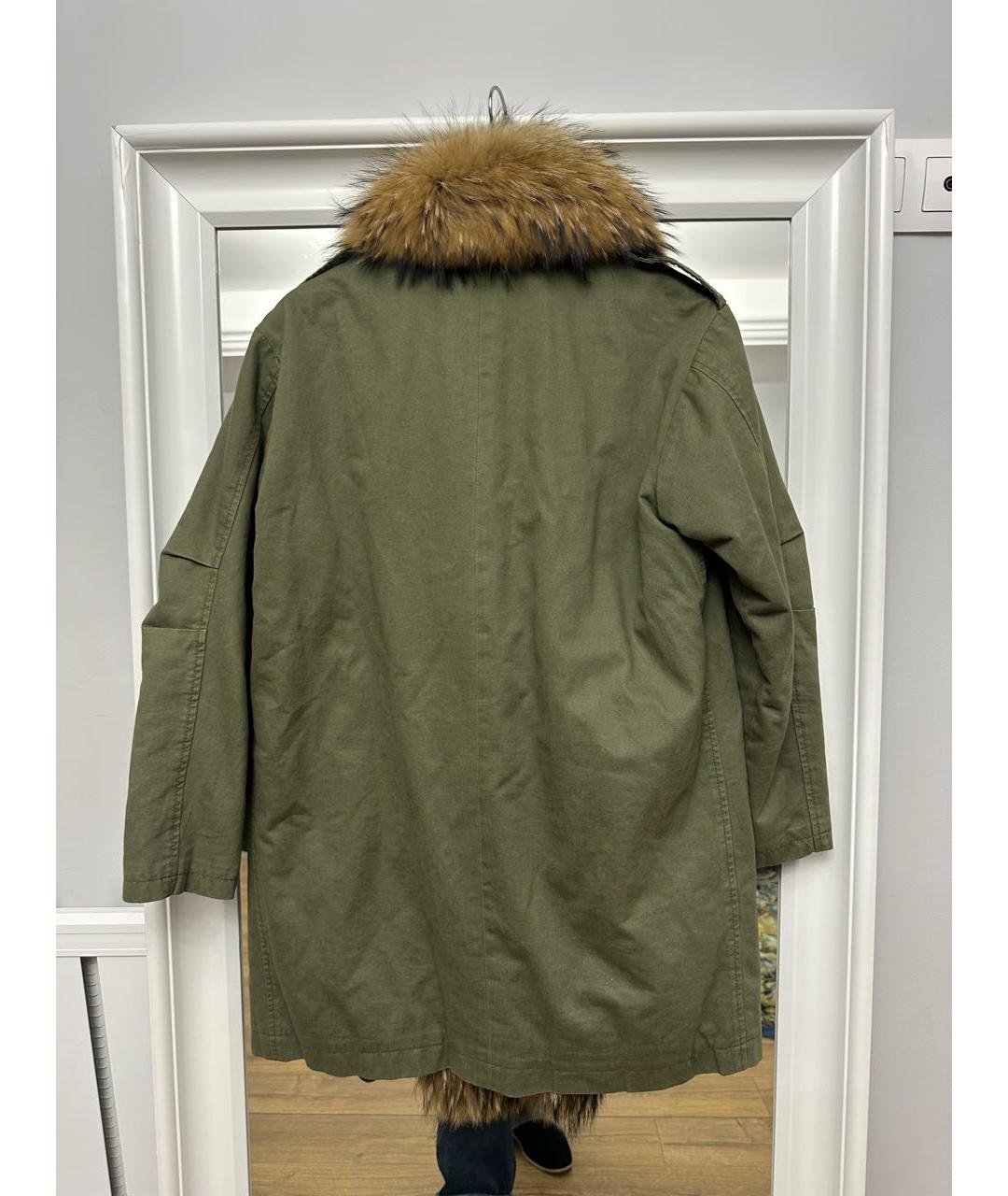 FORTE COUTURE Хаки парка, фото 4