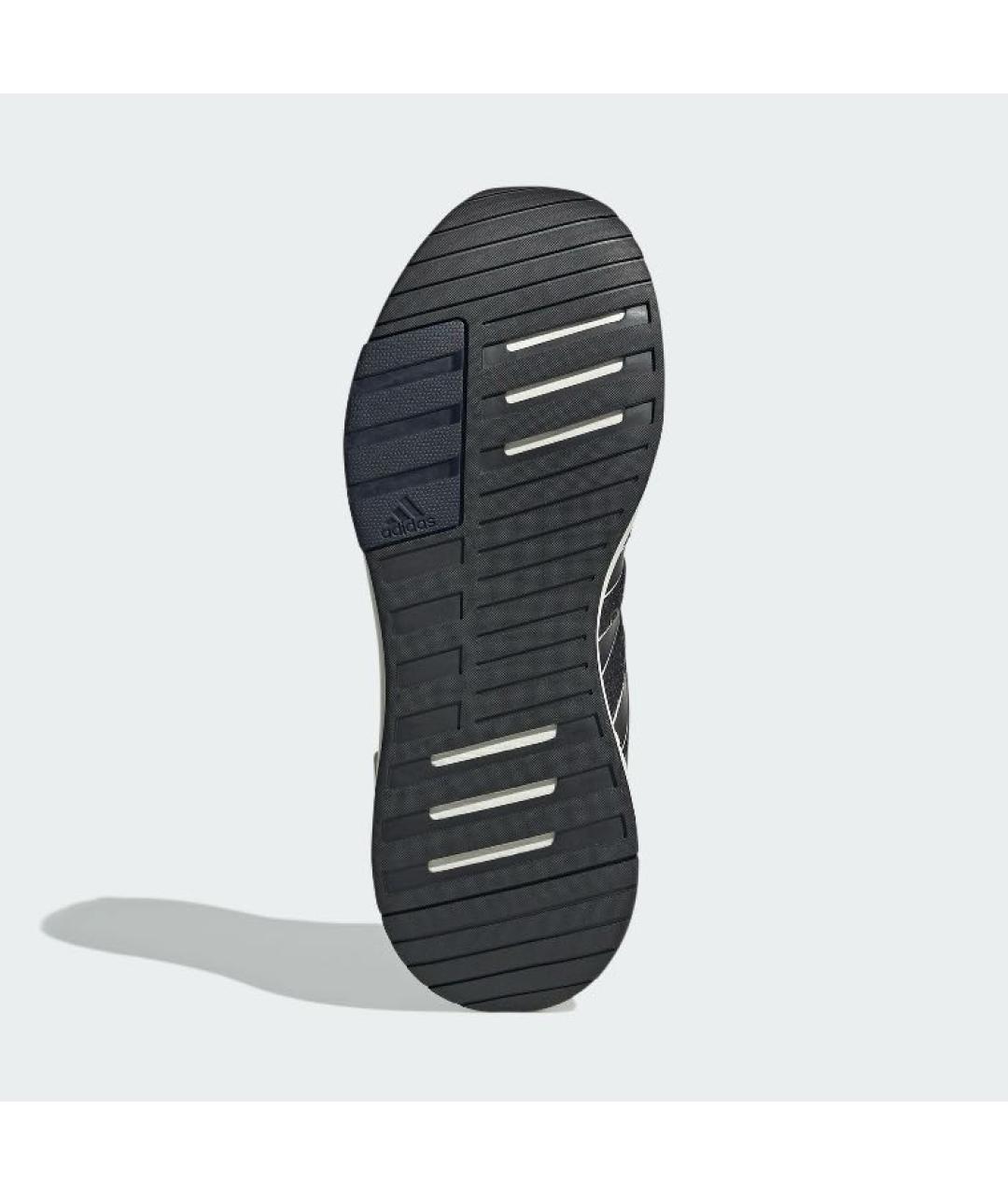 ADIDAS Черные текстильные низкие кроссовки / кеды, фото 3