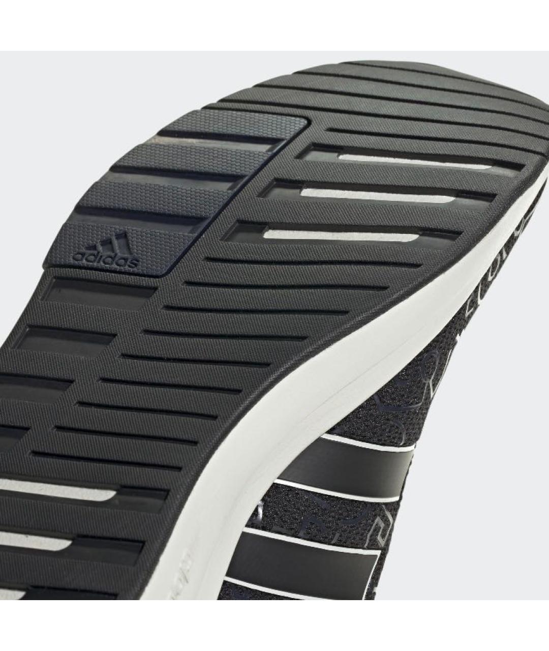 ADIDAS Черные текстильные низкие кроссовки / кеды, фото 8