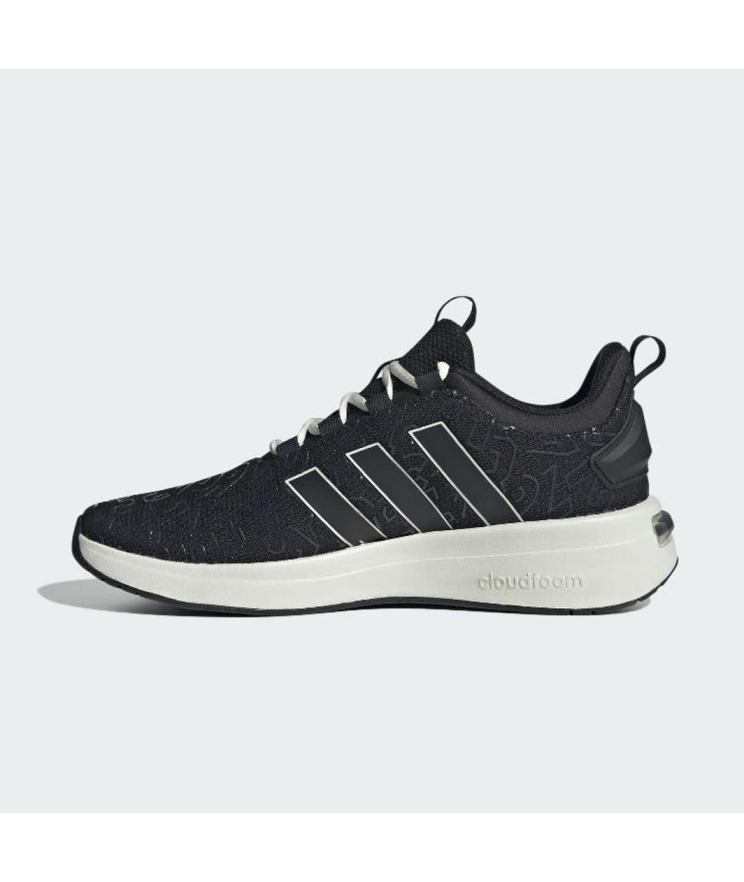 ADIDAS Черные текстильные низкие кроссовки / кеды, фото 6