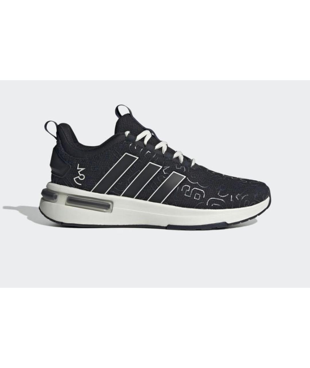 ADIDAS Черные текстильные низкие кроссовки / кеды, фото 9
