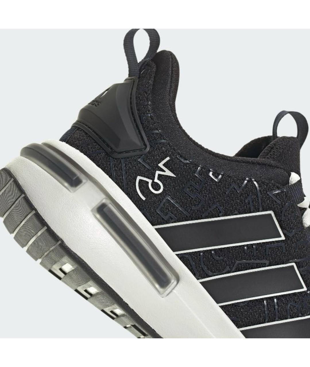 ADIDAS Черные текстильные низкие кроссовки / кеды, фото 7