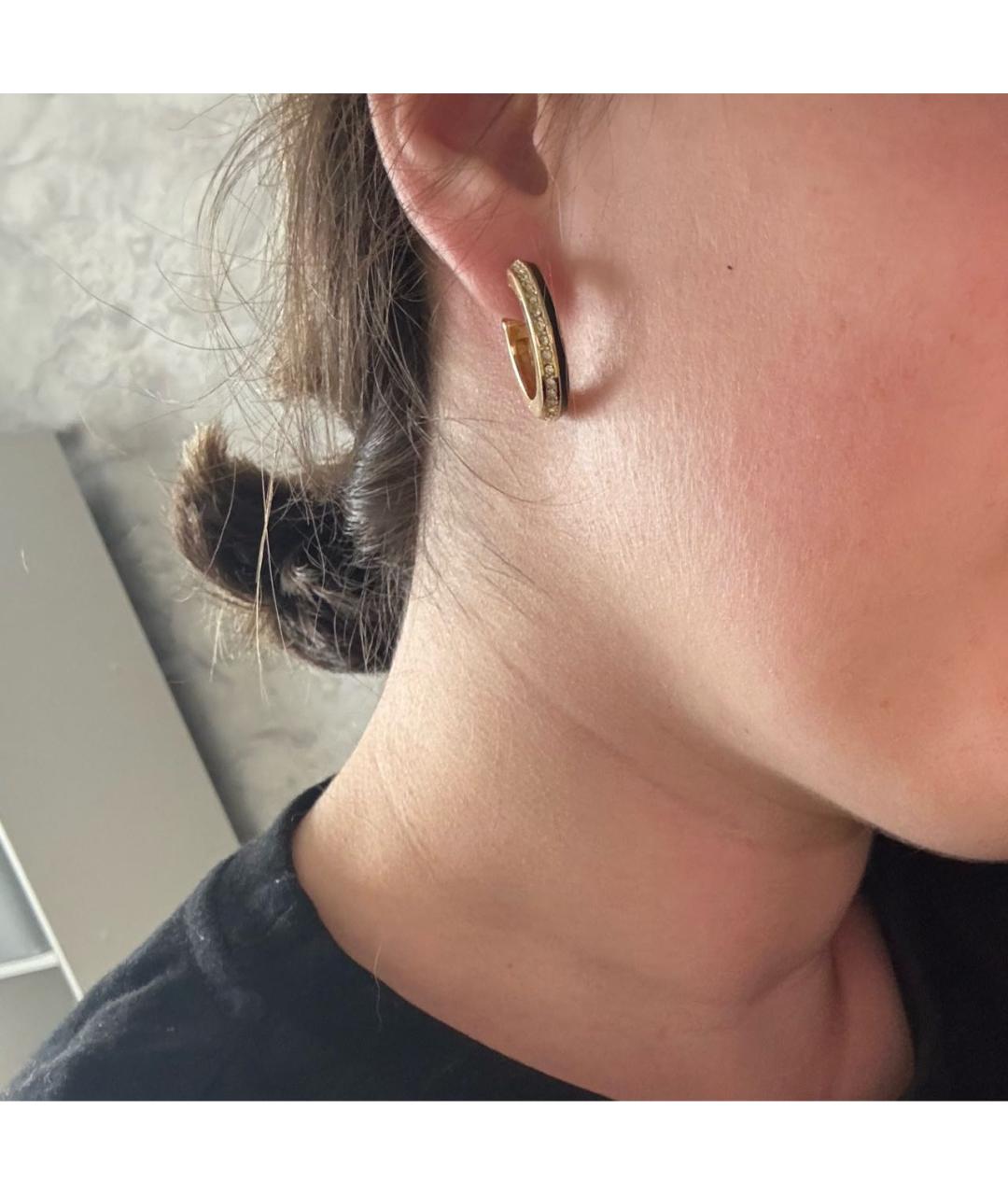 CHRISTIAN DIOR Золотые позолоченные серьги, фото 6