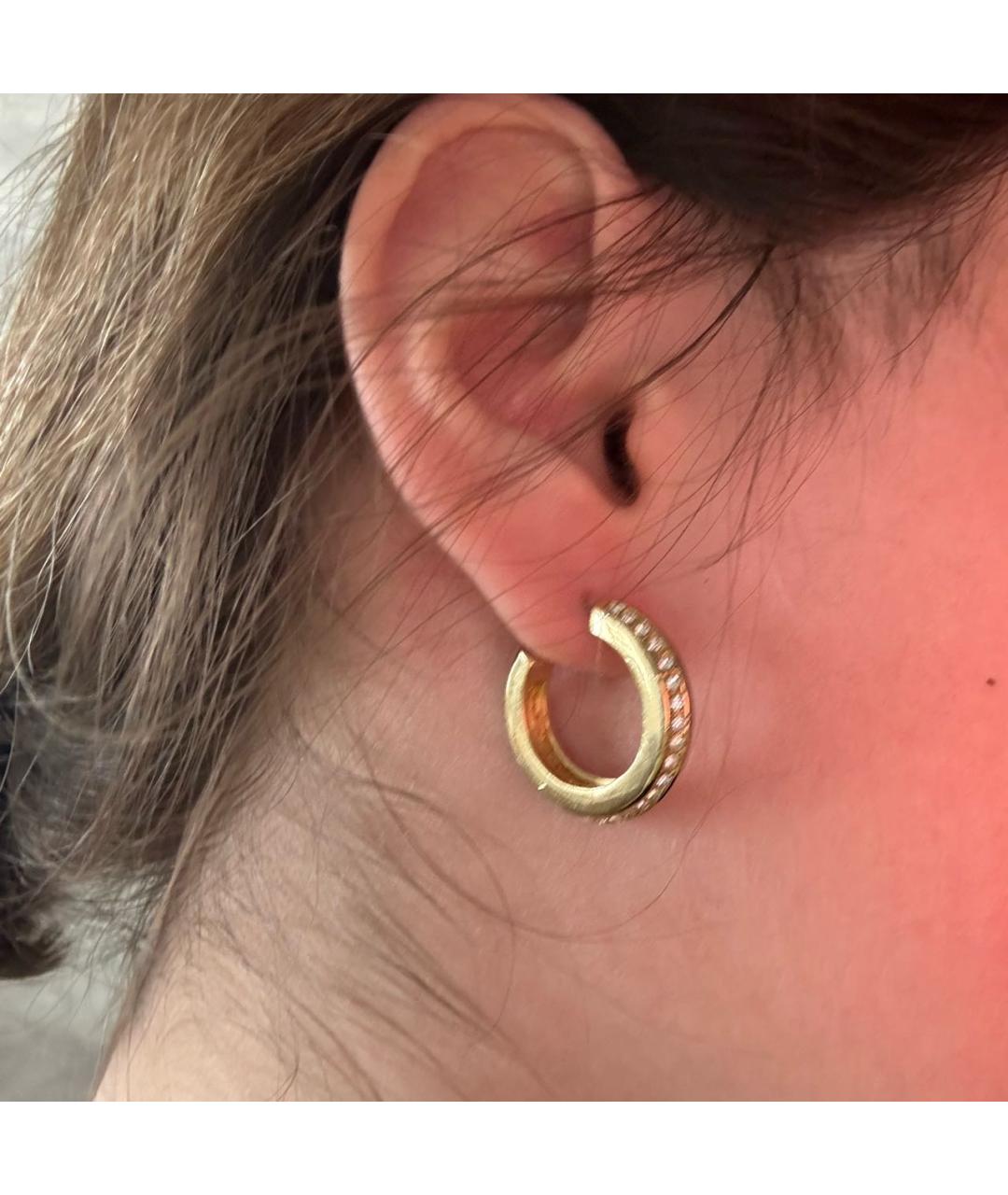 CHRISTIAN DIOR Золотые позолоченные серьги, фото 5