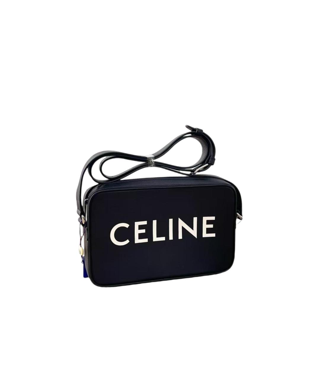CELINE Черная сумка через плечо, фото 7