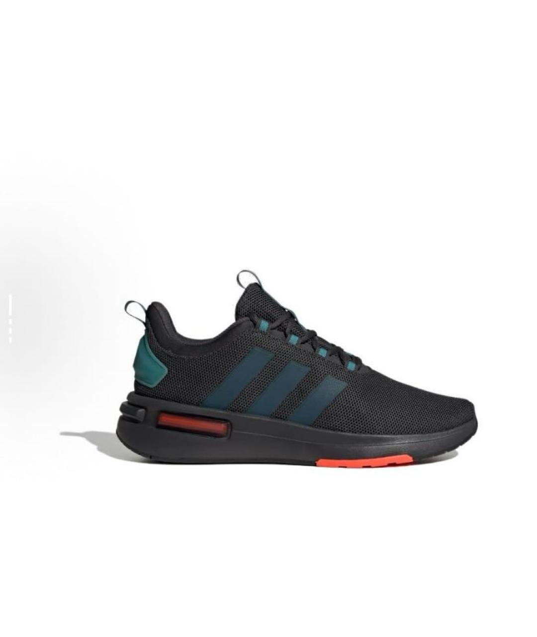 ADIDAS Антрацитовые текстильные низкие кроссовки / кеды, фото 3