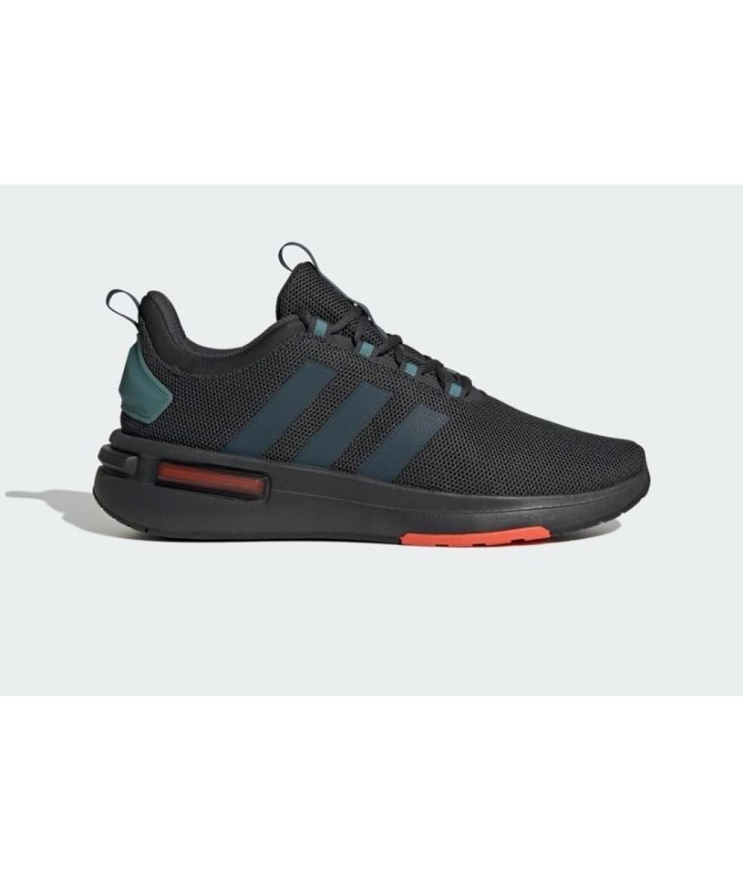 ADIDAS Антрацитовые текстильные низкие кроссовки / кеды, фото 8