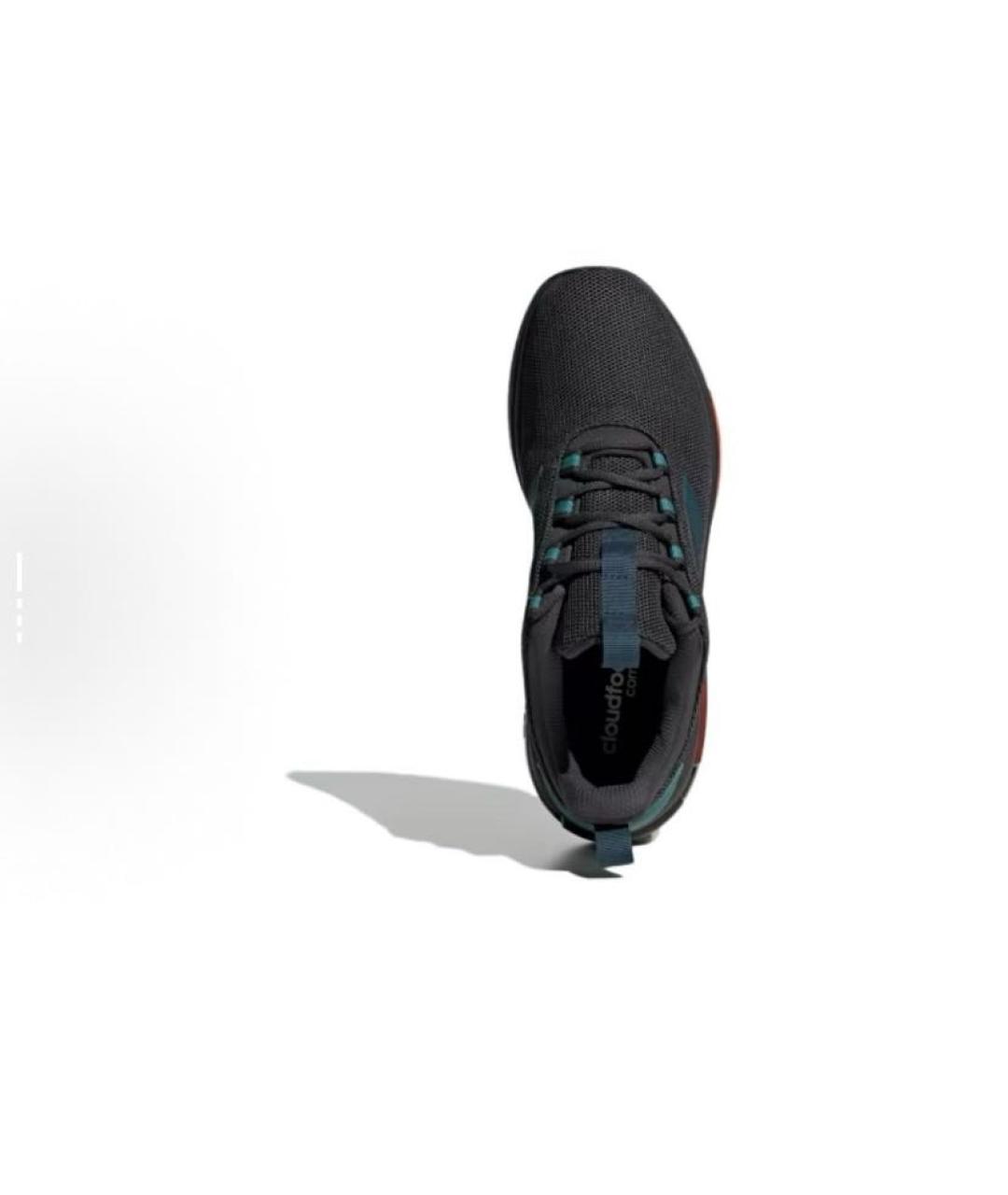 ADIDAS Антрацитовые текстильные низкие кроссовки / кеды, фото 6