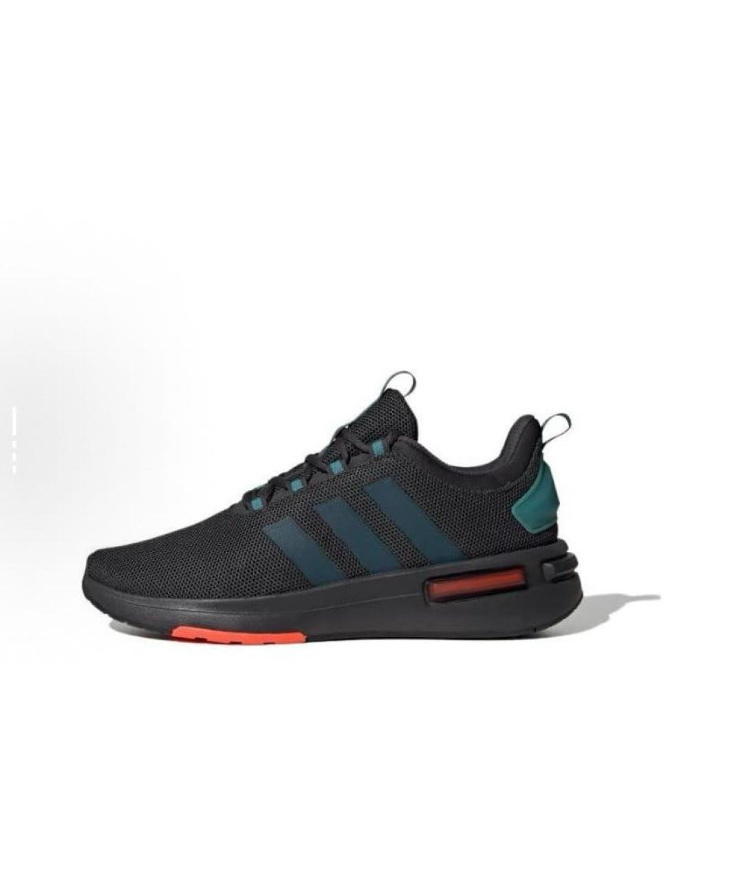 ADIDAS Антрацитовые текстильные низкие кроссовки / кеды, фото 2
