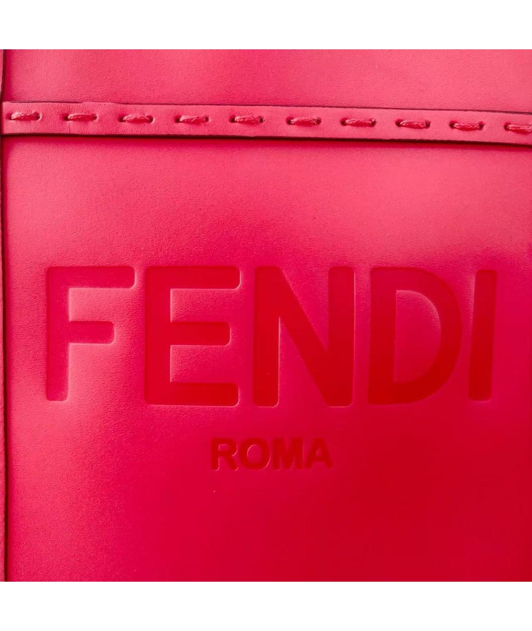FENDI Розовая сумка через плечо, фото 7