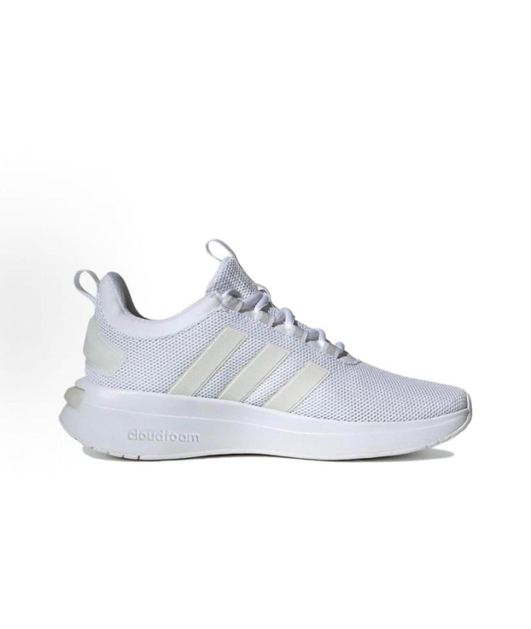 ADIDAS Белые текстильные низкие кроссовки / кеды, фото 4