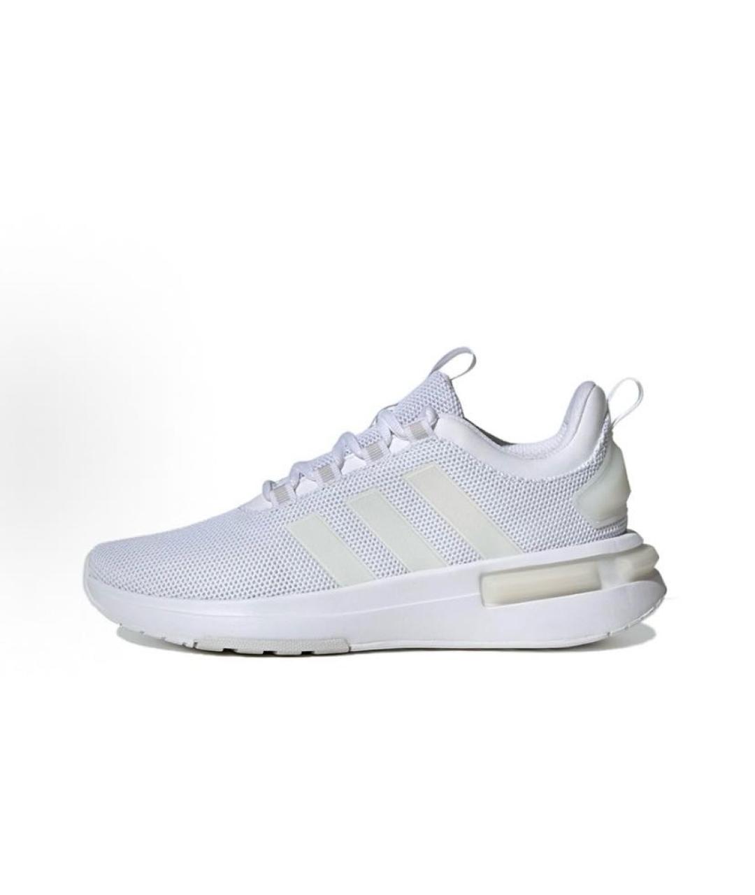 ADIDAS Белые текстильные низкие кроссовки / кеды, фото 3