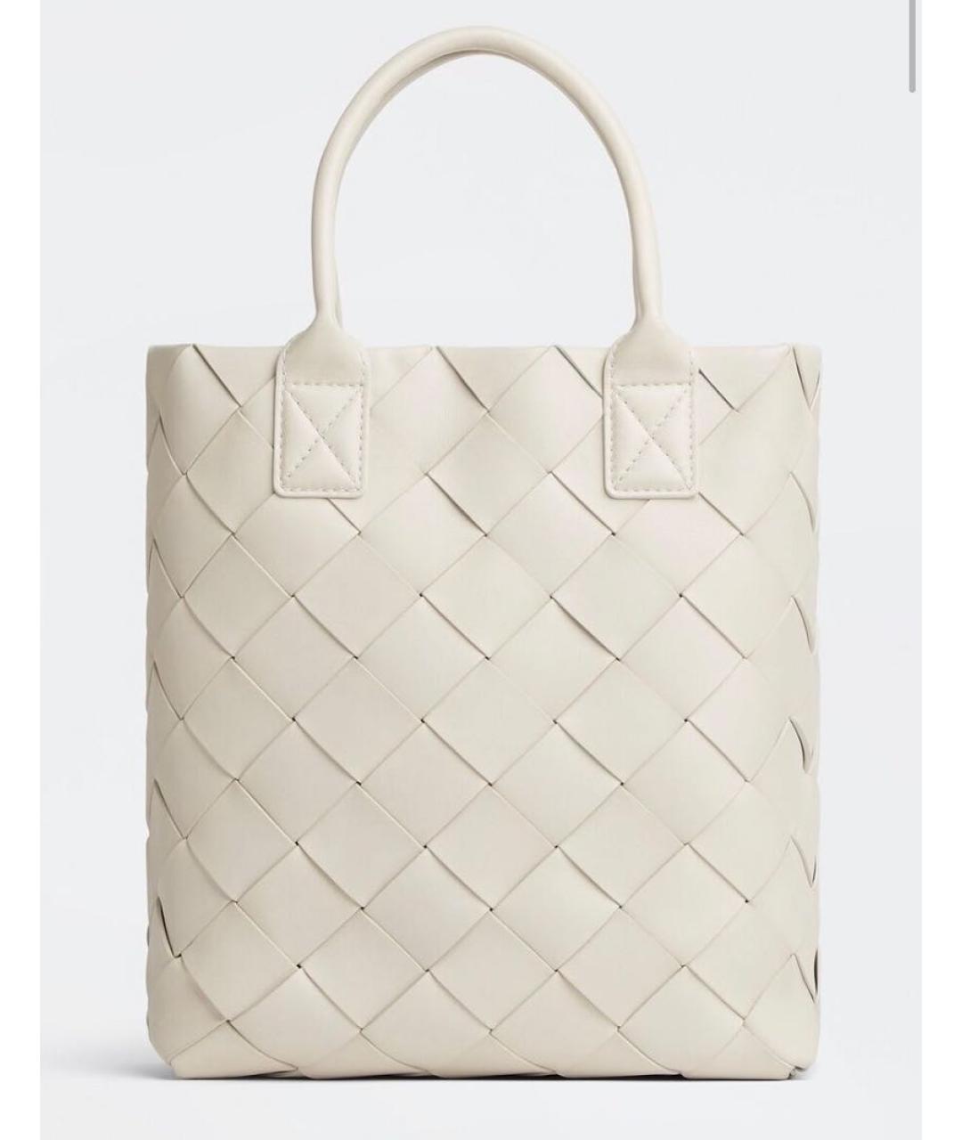 BOTTEGA VENETA Кожаная сумка с короткими ручками, фото 7