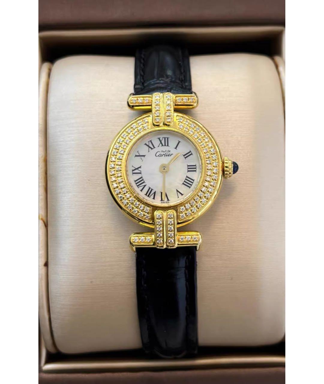 CARTIER Золотые часы, фото 5