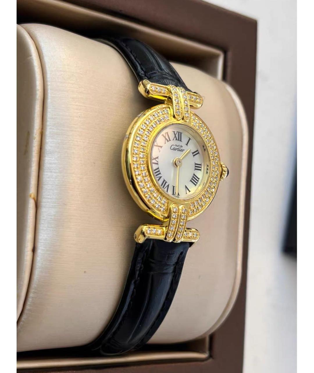 CARTIER Золотые часы, фото 2