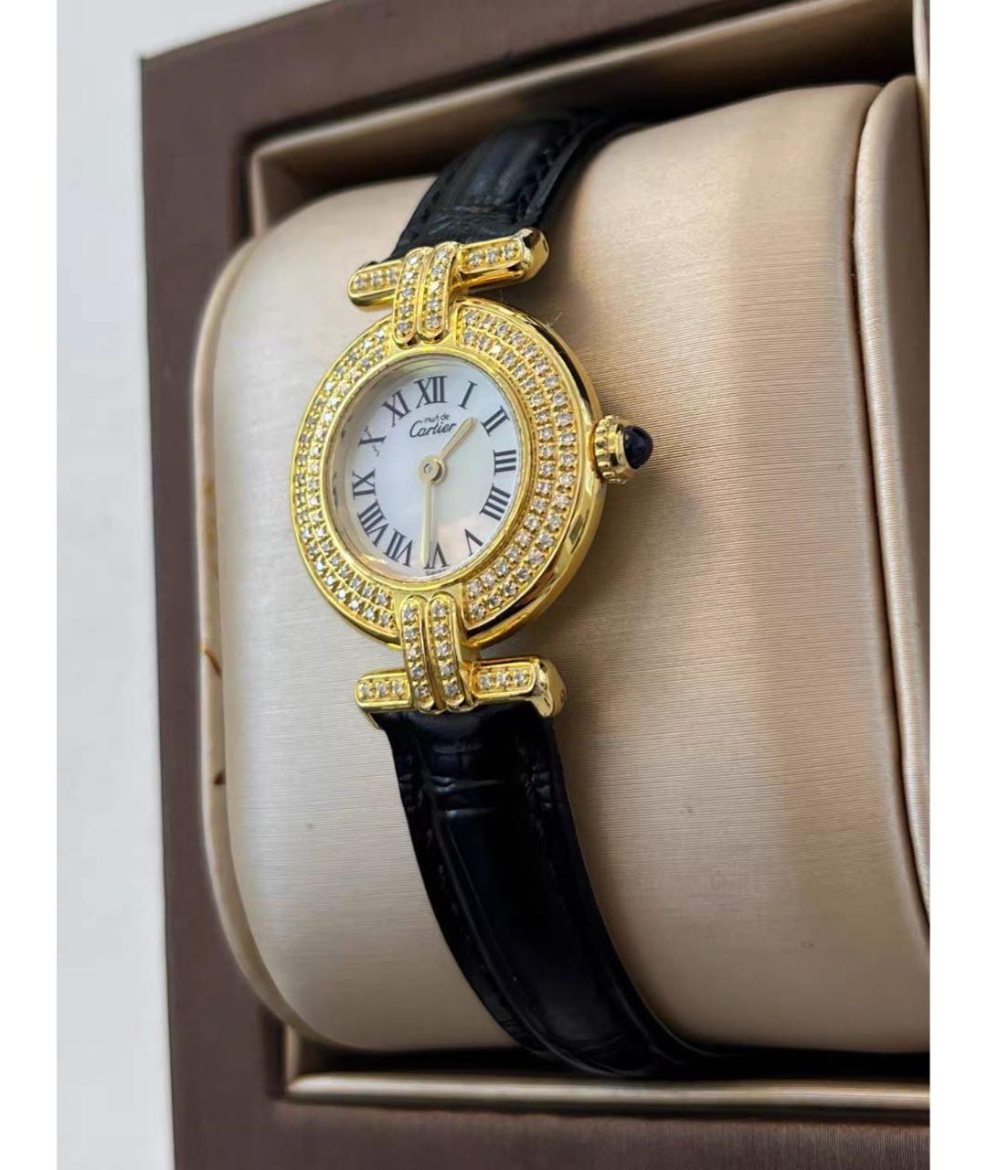 CARTIER Золотые часы, фото 3