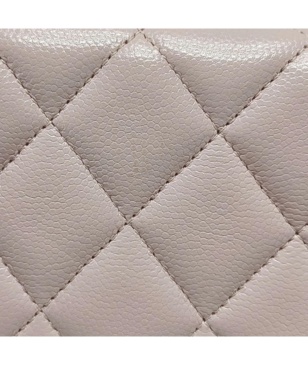 CHANEL Розовая кожаная сумка через плечо, фото 8