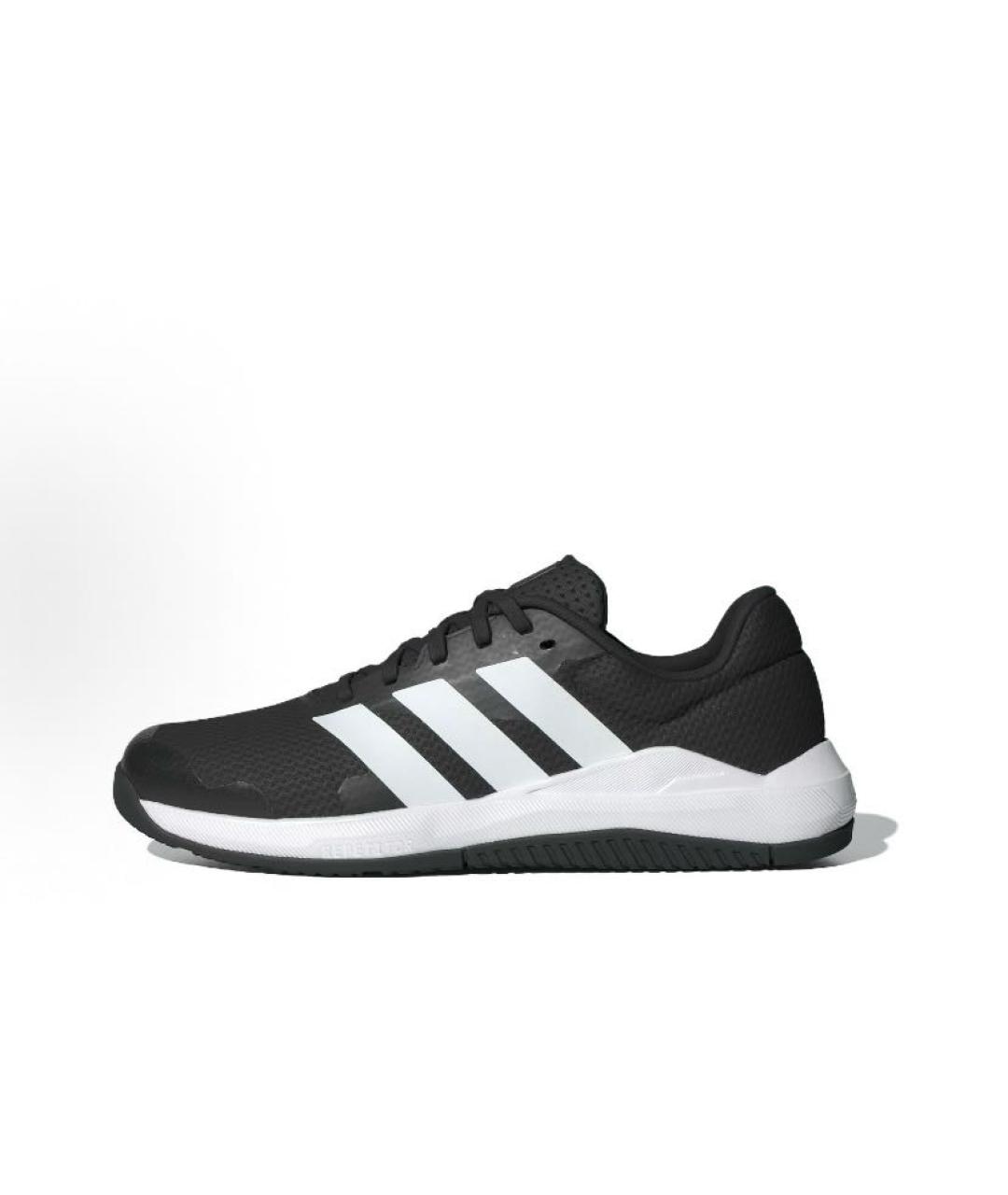 ADIDAS Черные текстильные низкие кроссовки / кеды, фото 2