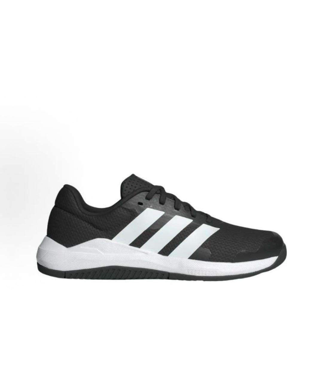ADIDAS Черные текстильные низкие кроссовки / кеды, фото 3