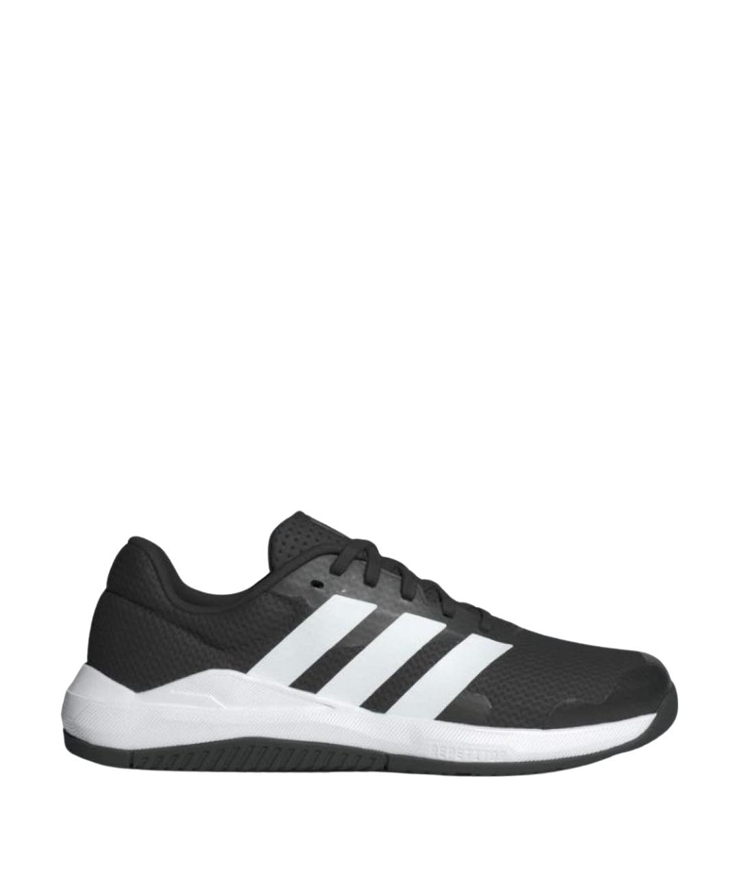 ADIDAS Черные текстильные низкие кроссовки / кеды, фото 1