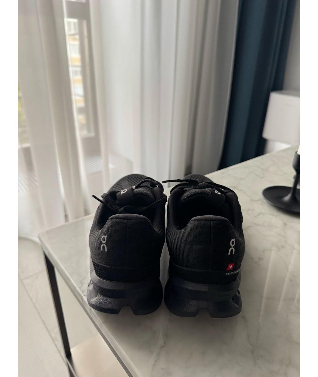 ON Черные текстильные кроссовки, фото 4