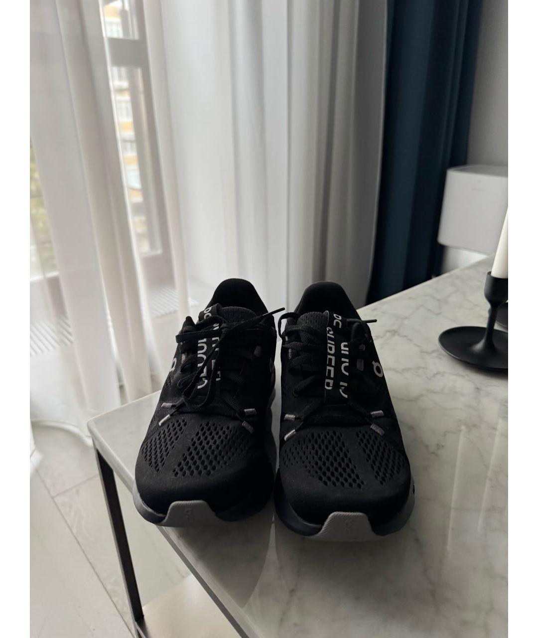ON Черные текстильные кроссовки, фото 3