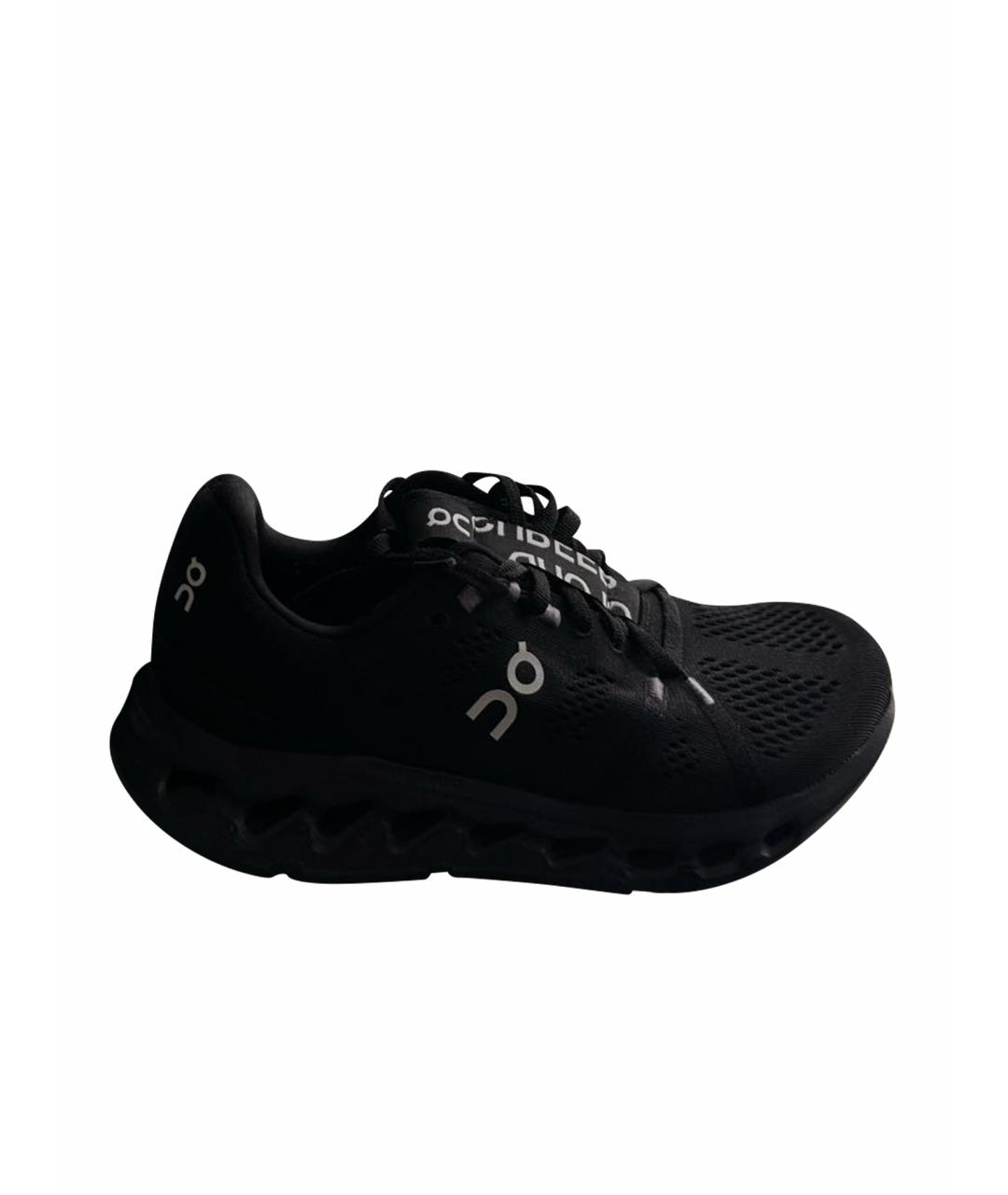 ON Черные текстильные кроссовки, фото 1
