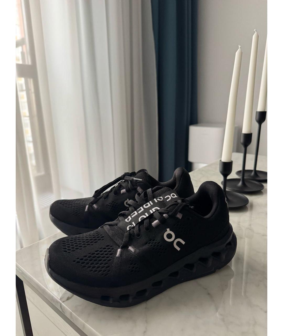 ON Черные текстильные кроссовки, фото 2